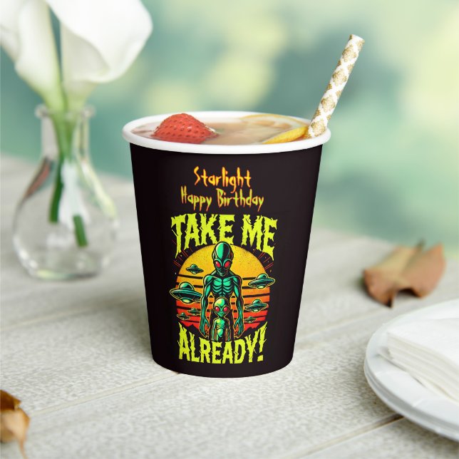 Join the Intergalactic Adventure Today! Paper Cups (Insitu)