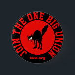 Join the IWW 6 Cm Round Badge<br><div class="desc">Encourage your fellow workers to join the one big union!</div>
