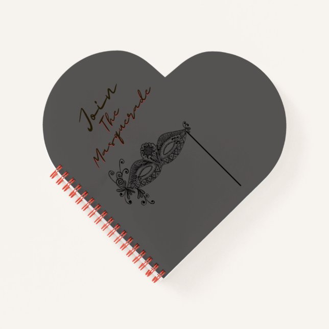 Join The Masquerade Notebook (Front)
