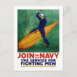 Join the Navy Postcard