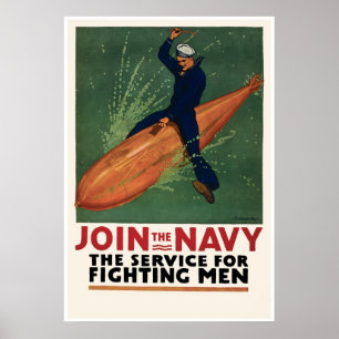 Join the Navy Poster