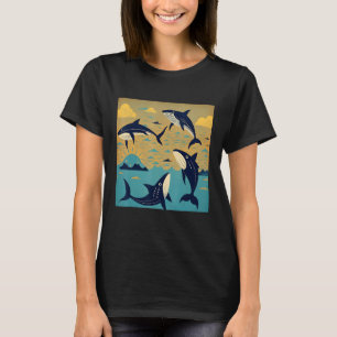Join the Orca Uprising 2023 Vintage Retro Orca Kil T-Shirt