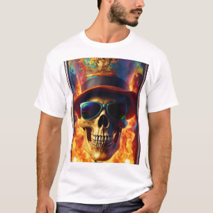 Join the Rebellion: Skull & Crossbones Rock Concer T-Shirt