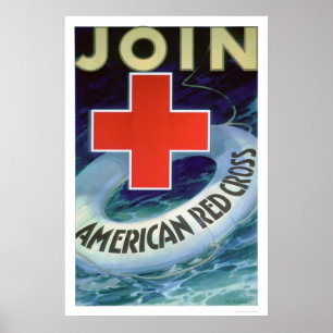 Join the Red Cross - Life Saver (US00293) Poster