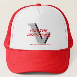 JOIN THE RESISTANCE TRUCKER HAT