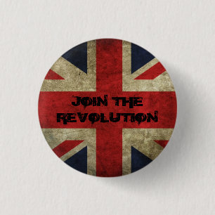 Join The Revolution - Old Union Flag Badge