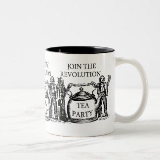JOIN THE REVOLUTION Two-Tone COFFEE MUG