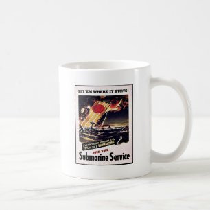Join The Submarine Service Coffee Mug
