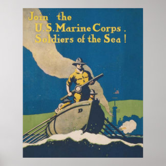 Join The U.S. Marine Corps Poster