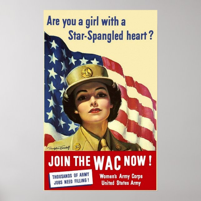 Join The WAC Poster (Front)