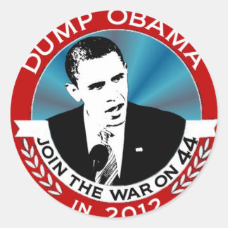 Join the War on 44 Classic Round Sticker