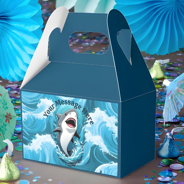 Join Us For a Bite Shark Favour Box (Creator Uploaded)
