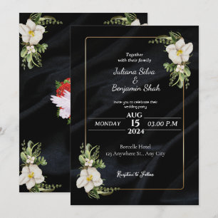 Join us for a celebration of love   wedding invita invitation