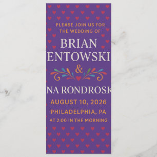 Join Us for a Day of Love and Celebration  Invitation