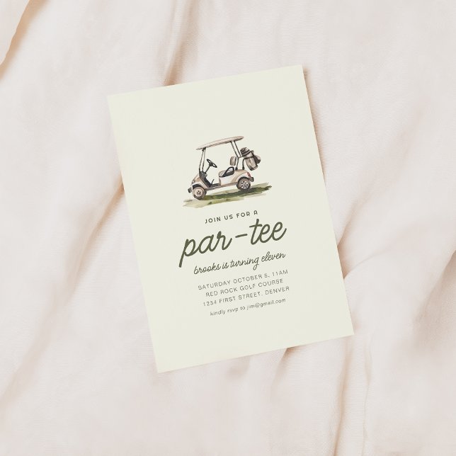 Join Us For A Par-Tee Golf Birthday Party Invite (Creator Uploaded)