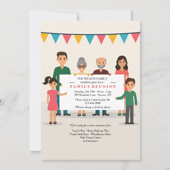 Join us for a Party Invitation (Front)