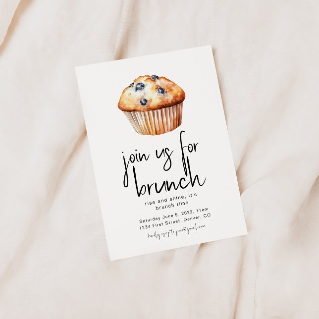 Join Us For Brunch Invitation Party Invitation (Creator Uploaded)