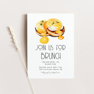 Join Us For Brunch Party Invitation Template