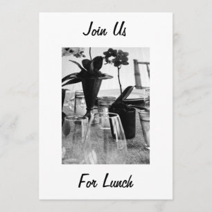 JOIN US FOR LUNCH - INVITATION