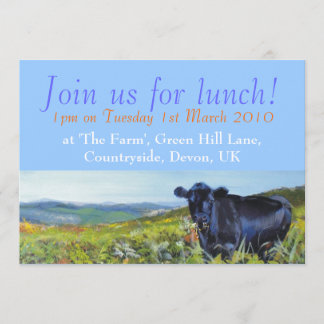 Join us for lunch! Personalisable Invitation