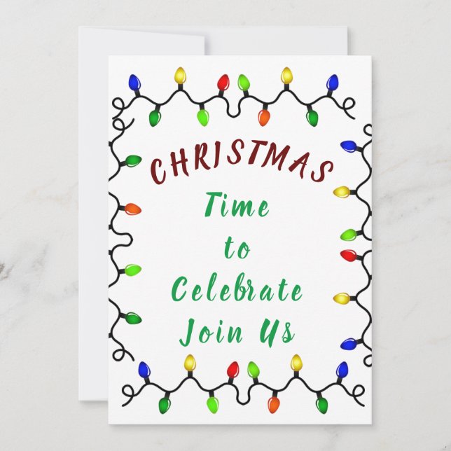 JOIN US THIS ***CHRISTMAS*** HOLIDAY INVITATION (Front)