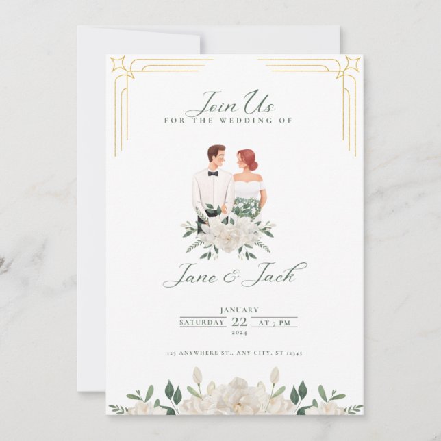 Join Us - Wedding Invitation (Front)