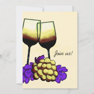 Join us! Wine Tasting Party Invitation