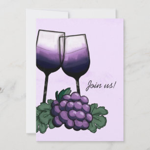 Join us! Wine Tasting Party Invitation