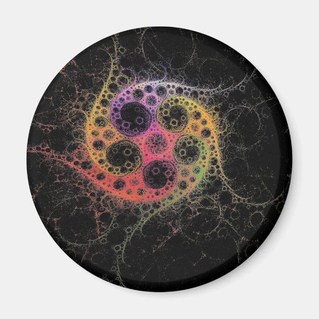 Joined at the Centre Round Magnet (Front)