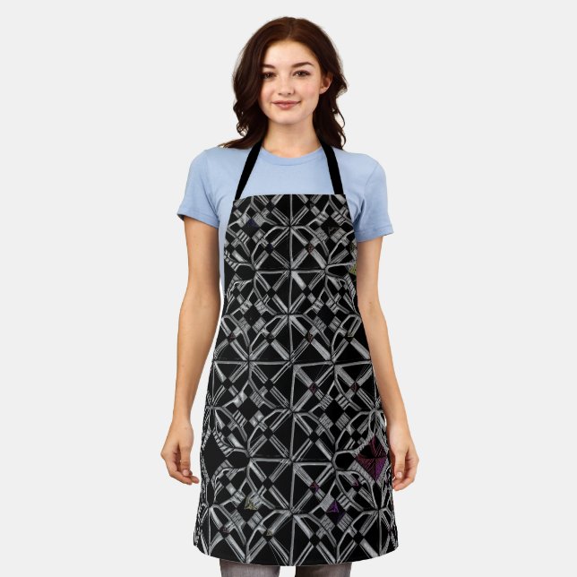 Joined at the Crossroads Apron (Worn)