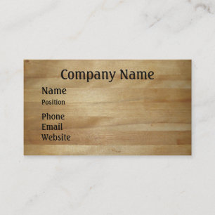 Joined Wood Strips, Wood Floor, Wood Background Business Card
