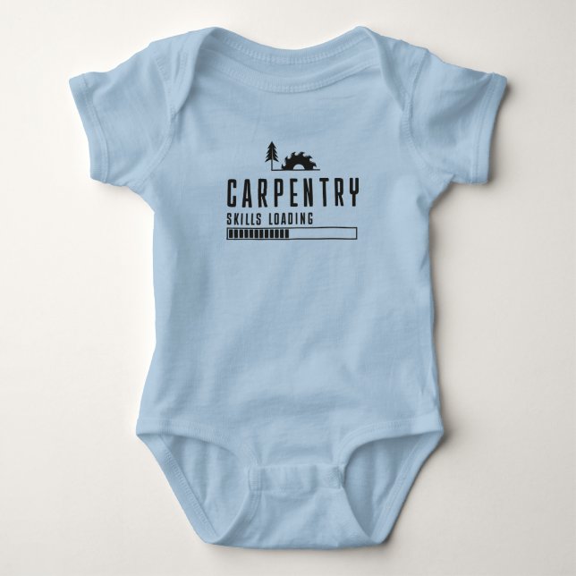 Joiner Infant Carpentry Skills Loading Carpenter Baby Bodysuit (Front)