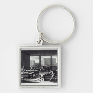 Joiner's workshop key ring