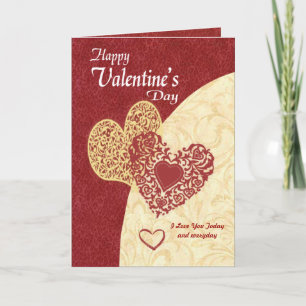 Joining Hearts Valentine Card