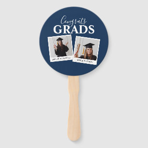 Joint Graduation   2 Photo Hand Fan
