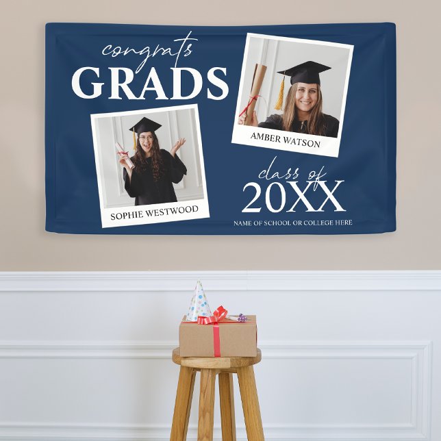 Joint Graduation Party | 2 Photo Banner (Creator Uploaded)