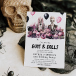 Joint Halloween Spooktacular Birthday Bash Invitation<br><div class="desc">Calling all Guys and Dolls with this Joint Halloween Spooktacular Birthday Bash Invitation. The perfect design for kids to have fun during the halloween holiday season and celebrate their birthday with a fancy dress halloween party. This design is suitable for girls, boys, teens and all ages. The design features a...</div>