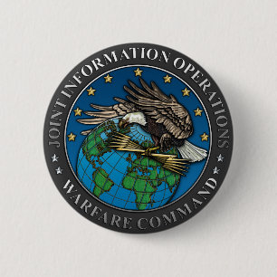 Joint Information Operations Warfare Centre 6 Cm Round Badge