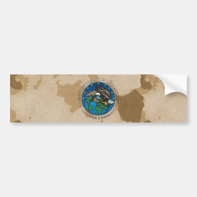 Joint Information Operations Warfare Centre Bumper Sticker (Front)