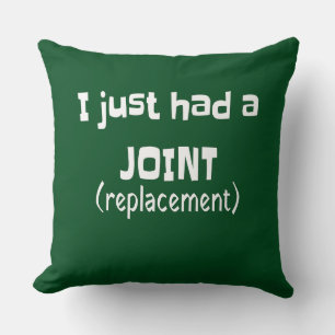 Joint Replacement Humour Funny Novelty Cushion