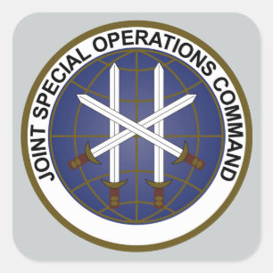 Joint Special Operations Command  JSOC Square Sticker