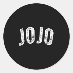 Jojo classic round sticker