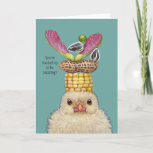 Jojo the peep encouragement card