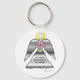 jojos angel, MY HEARTBELONGS TO AN ANGEL Key Ring