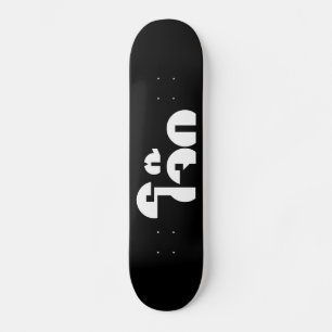 Jok (Thai Rice Porridge / Congee) Pun Wordplay Skateboard