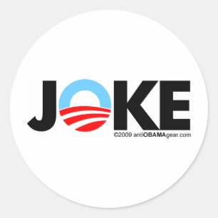 JOKE CLASSIC ROUND STICKER