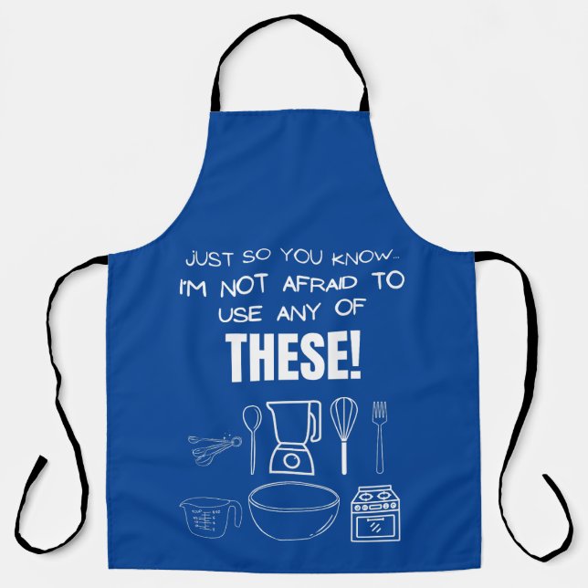 Joke Cooking Apron (Front)