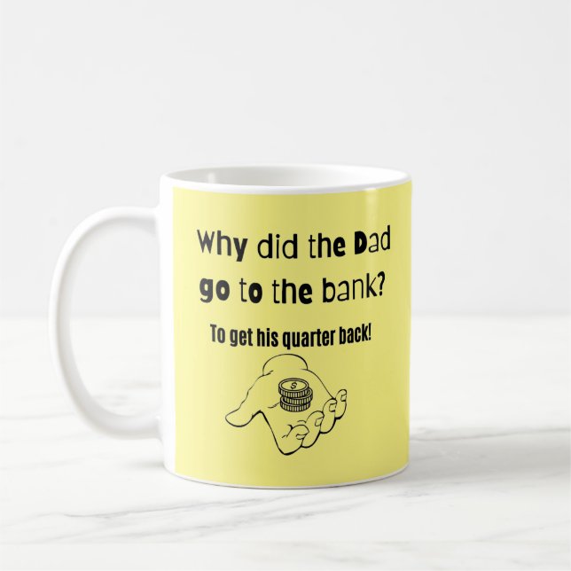 joke DAD Coffee Mug (Left)