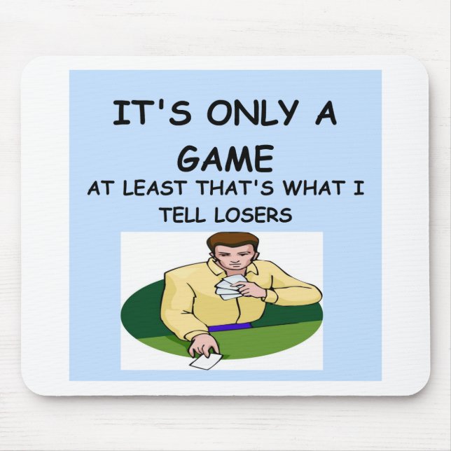 joke for winners! mouse mat (Front)
