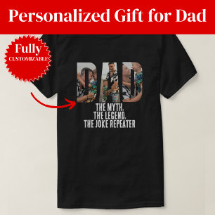 Joke Repeater Dad Gift T-Shirt